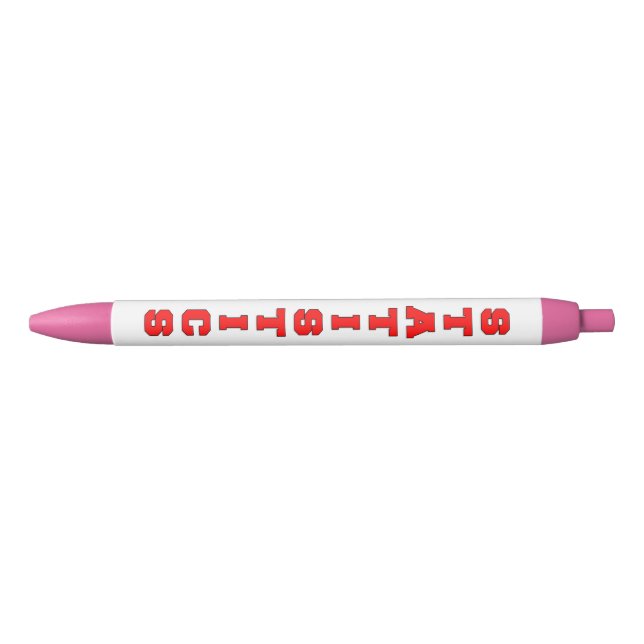 Statistics Pen (Front)