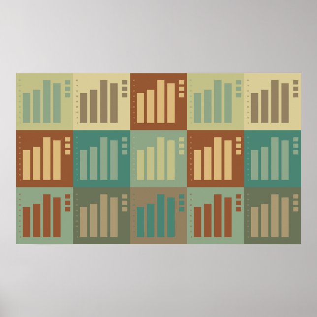 Statistics Pop Art Poster (Front)