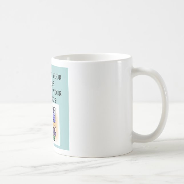 statistics statistician joke coffee mug (Right)