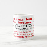 Statistics Swear Words Funny Statistician Gift Coffee Mug at Zazzle