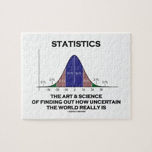 Statistics The Art  Science Of Finding Uncertain Jigsaw Puzzle