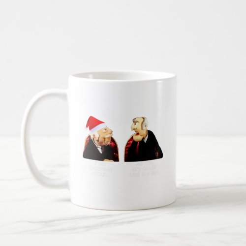 Statler And Waldorf Christmas Spirit  Coffee Mug