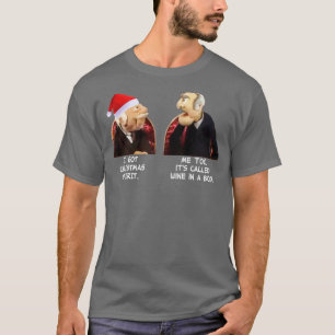 Statler And Waldorf Christmas Spirit T-Shirt