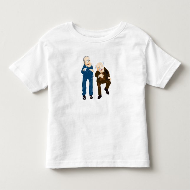 Statler and Waldorf Disney Toddler T-shirt (Front)
