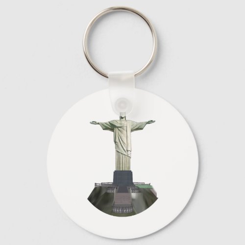 Statue Christ the Redeemer 3D Model Keychain