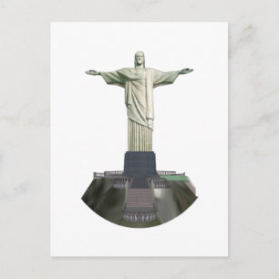 Statue: Christ the Redeemer: 3D Model: Postcard
