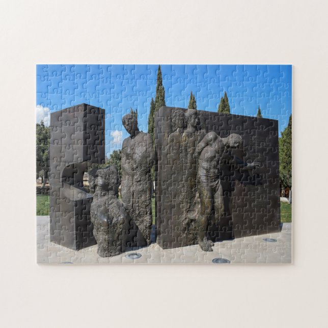 Statue Dherynia Cyprus. Jigsaw Puzzle (Horizontal)