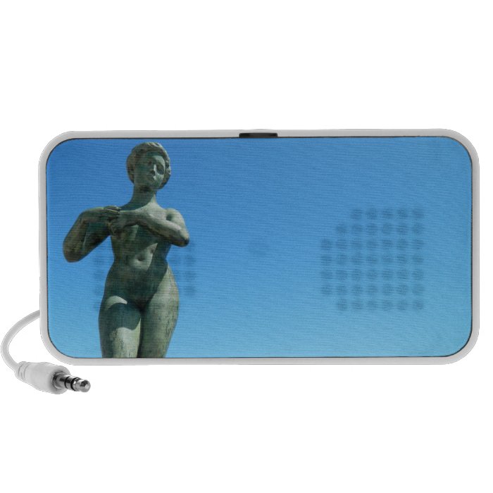 Statue for Gaspar de Portola, Barcelona Laptop Speakers