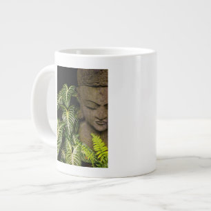 Statue in a Garden: Chiang Mai, Thailand Giant Coffee Mug