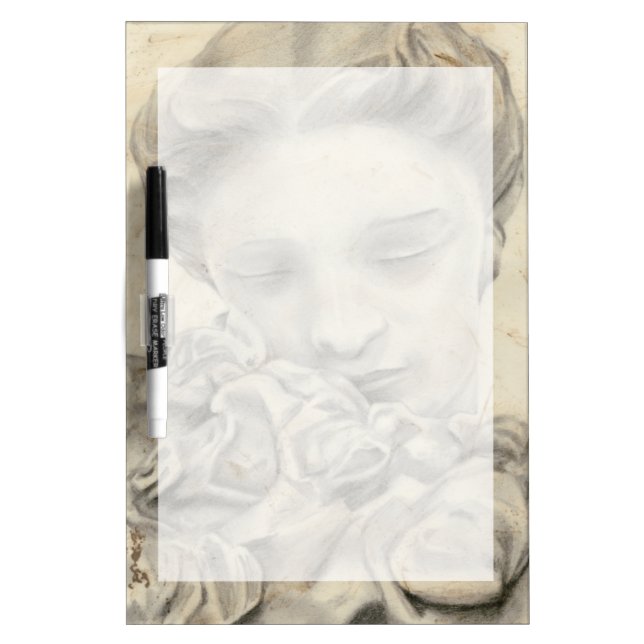 Statue in the Garden I Dry-Erase Board (Front)