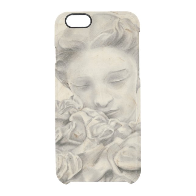 Statue in the Garden I Uncommon iPhone Case (Back)