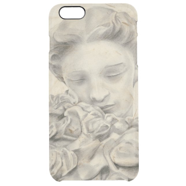 Statue in the Garden I Uncommon iPhone Case (Back)