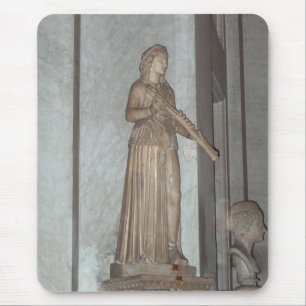 Statue in the Vatican Museum in Rome, Italy Mouse Pad