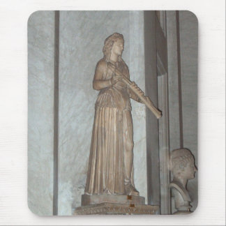 Statue in the Vatican Museum in Rome, Italy Mouse Pad