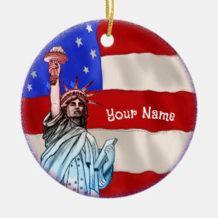 Statue Liberty ornament