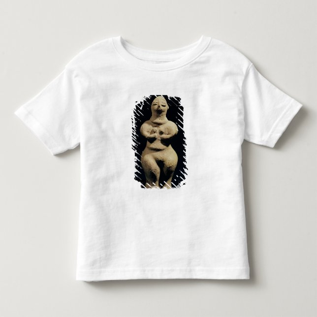 Statue of a goddess, 6th millennium BC Toddler T-shirt (Front)