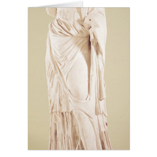 Statue of a woman cards (Front)