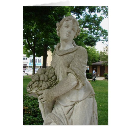 Statue of a Woman Cards (Front)