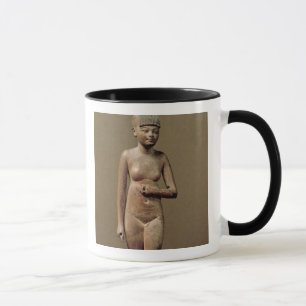 Statue of a young servant girl (wood) mug