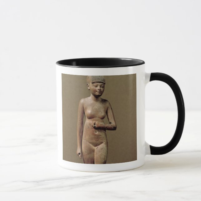 Statue of a young servant girl (wood) mug (Right)