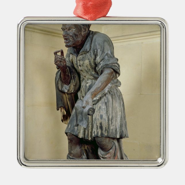 Statue of Aesop Metal Ornament (Front)