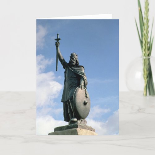 Statue of Alfred the Great Card