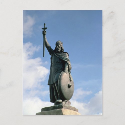 Statue of Alfred the Great Postcard