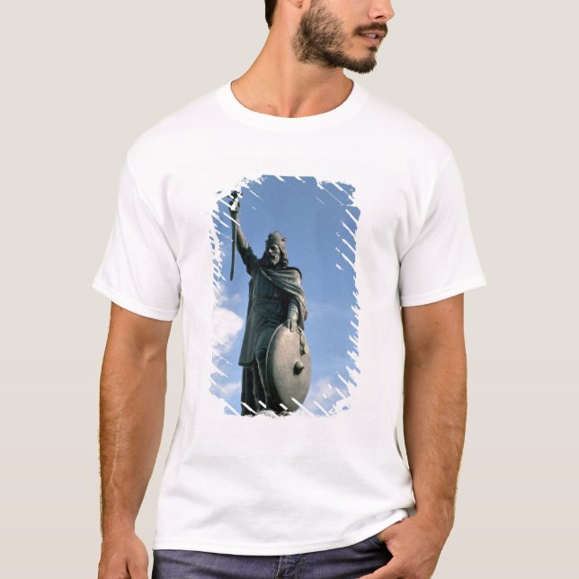 Statue of Alfred the Great T-Shirt (Front)