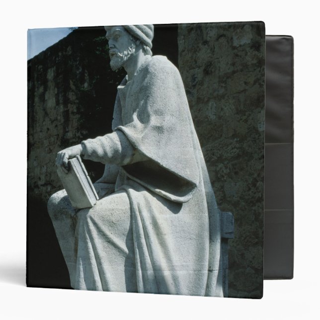 Statue of Averroes Binder (Front/Inside)