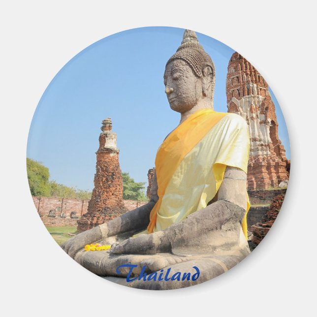 Statue of Buddha Magnet (Front)