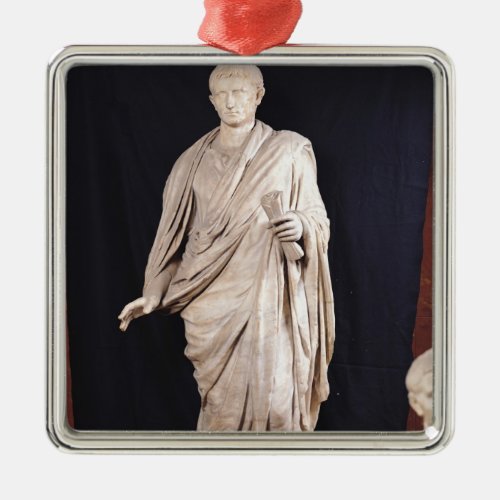 Statue of Caesar Augustus Metal Ornament