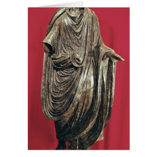 Statue of Caesar Julianus Pacatianus Cards (Front)