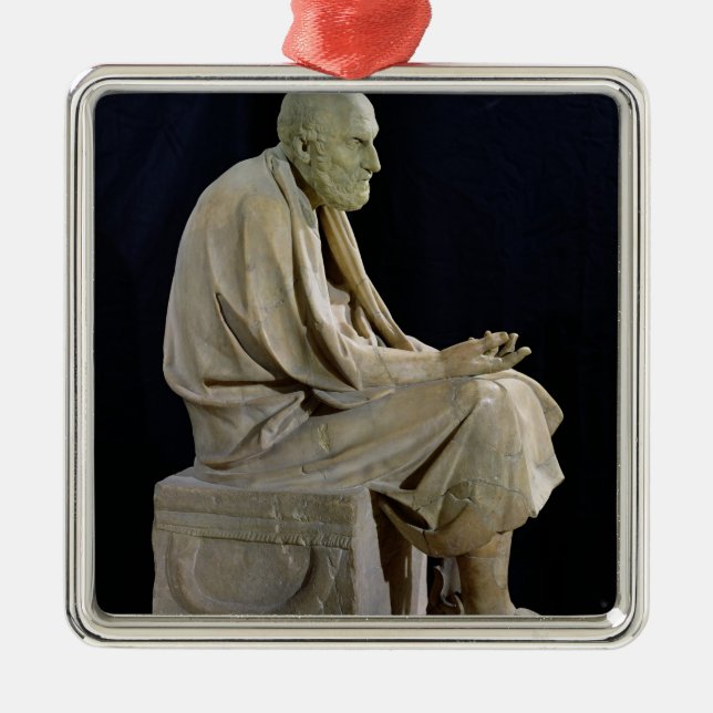 Statue of Chrysippus  the Greek philosopher Metal Ornament (Front)