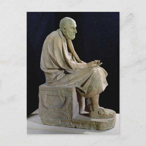 Statue of Chrysippus  the Greek philosopher Postcard