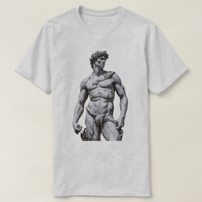 Statue of David T-Shirt (Design Front)