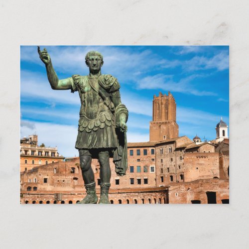 Statue of Emperor Trajan Postcard