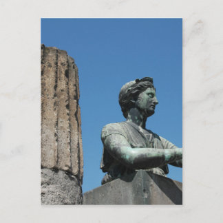 Statue of goddess Diana in Pompeii Postcard