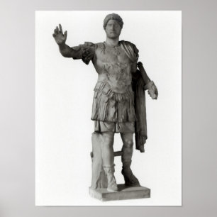 Statue of Hadrian (marble Poster