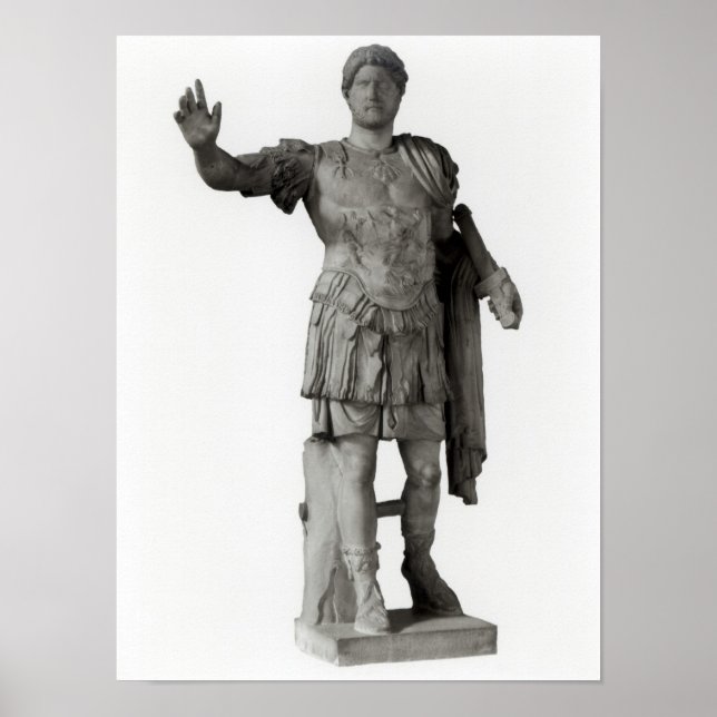 Statue of Hadrian  (marble Poster (Front)