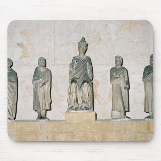 Statue of Henry VII , Holy Roman Emperor Mouse Pad (Front)
