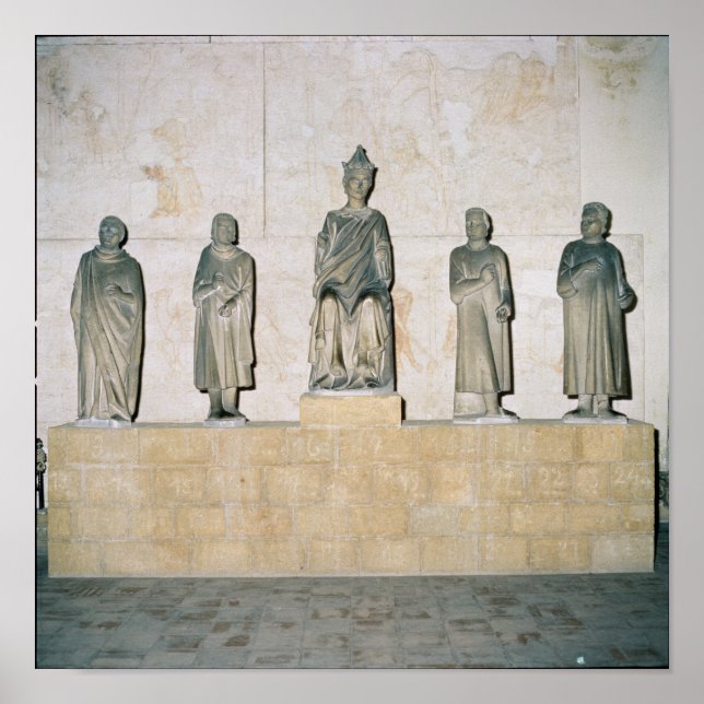 Statue of Henry VII , Holy Roman Emperor Poster (Front)