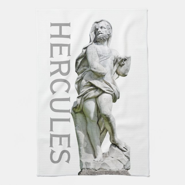 Statue of Hercules Towel (Vertical)