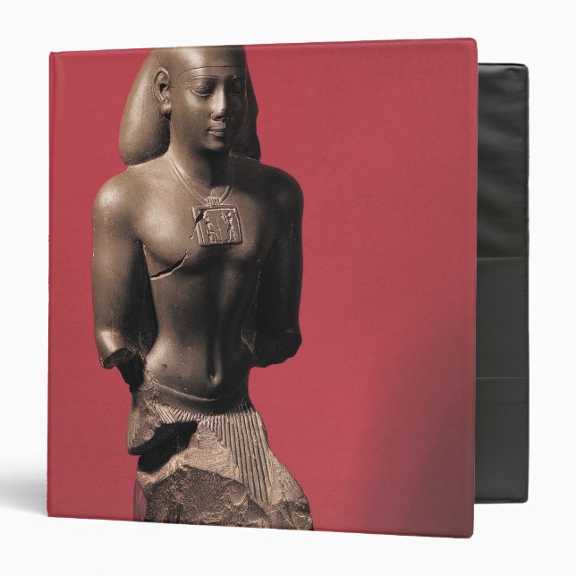 Statue of Iahmes Saneith Binder (Front/Inside)