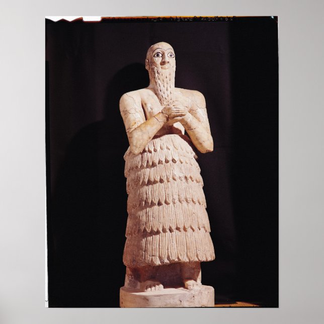 Statue of Itur-Shamagen, King of Mar Poster (Front)