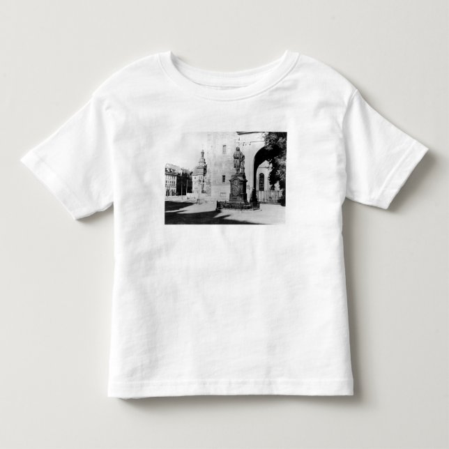 Statue of Johann Sebastian Bach Toddler T-shirt (Front)