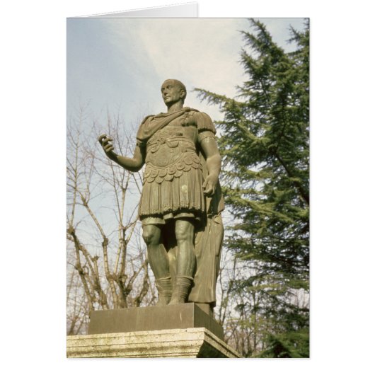 Statue of Julius Caesar Cards (Front)