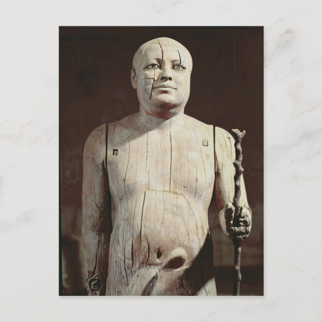 Statue of Ka-Aper Postcard (Front)