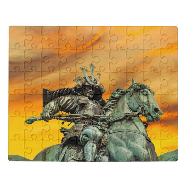 Statue of Kusunoki Masashige, Japan Jigsaw Puzzle (Puzzle Horizontal)