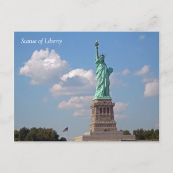 Statue Of Liberty 002 Postcard by teknogeek at Zazzle