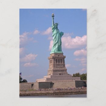 Statue Of Liberty 005 Postcard by teknogeek at Zazzle